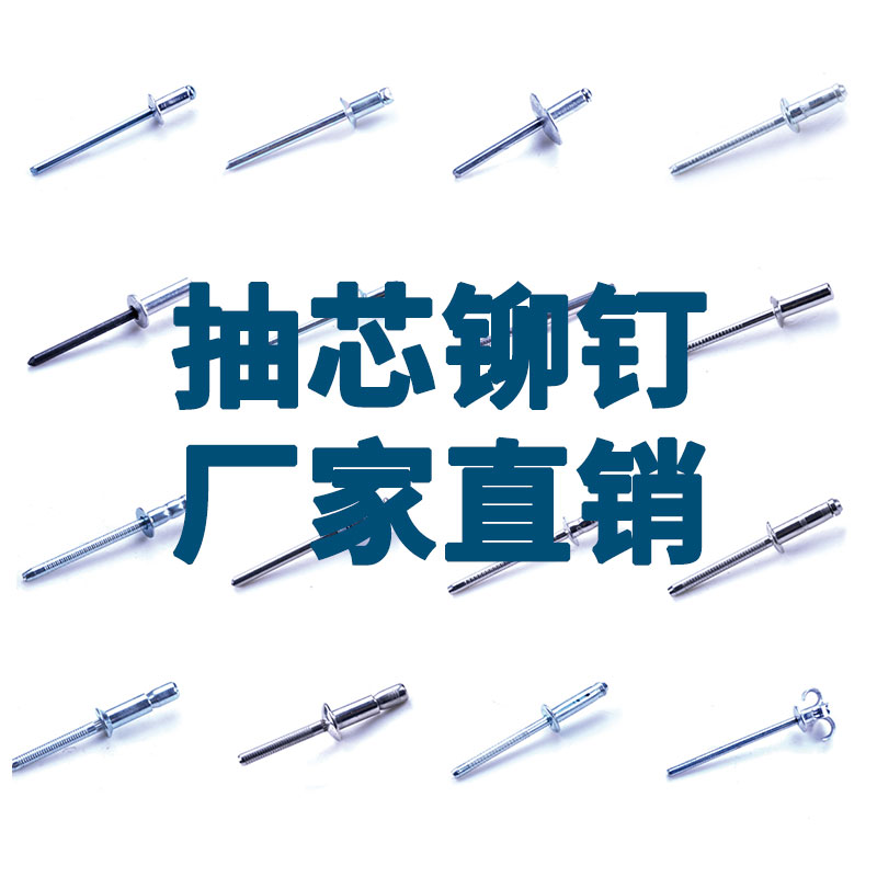 铆钉厂家 国标4.0/4.8开口型圆头沉头抽芯铆钉铝拉钉铝合金抽芯铆