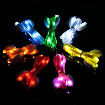 推荐Luminous Shoelaces LED Sport Shoe Laces Glow Shoe String