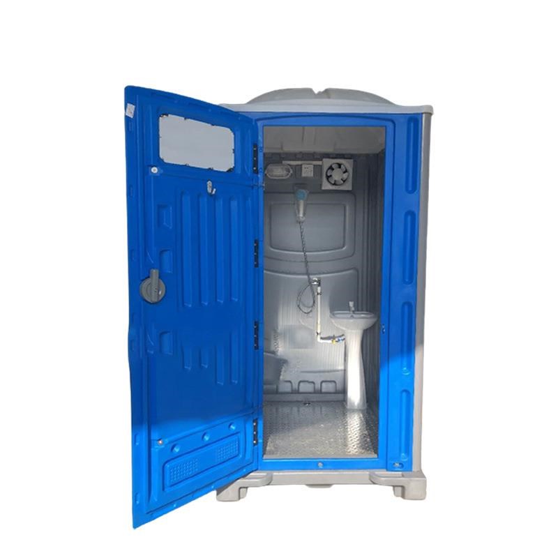 塑料移动厕所免水冲机械式打包机厕所蹲坑旱厕厕所塑料洗澡淋浴房