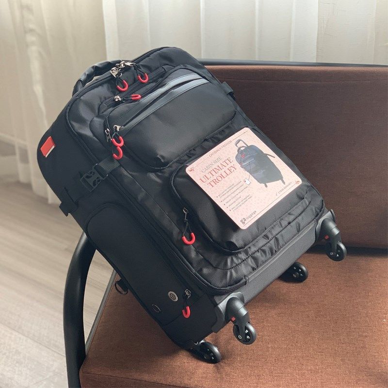 日版多功能背包拉杆软箱18寸电脑登机箱行李干湿分离拖轮双肩包,箱包皮具/热销女包/男包,旅行箱,淘宝优惠券,粉丝福利购,淘宝优惠卷