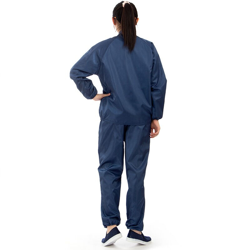 现货鑫佰隆防静电服分体小工帽立领防护防尘服洁净服无尘衣可定制
