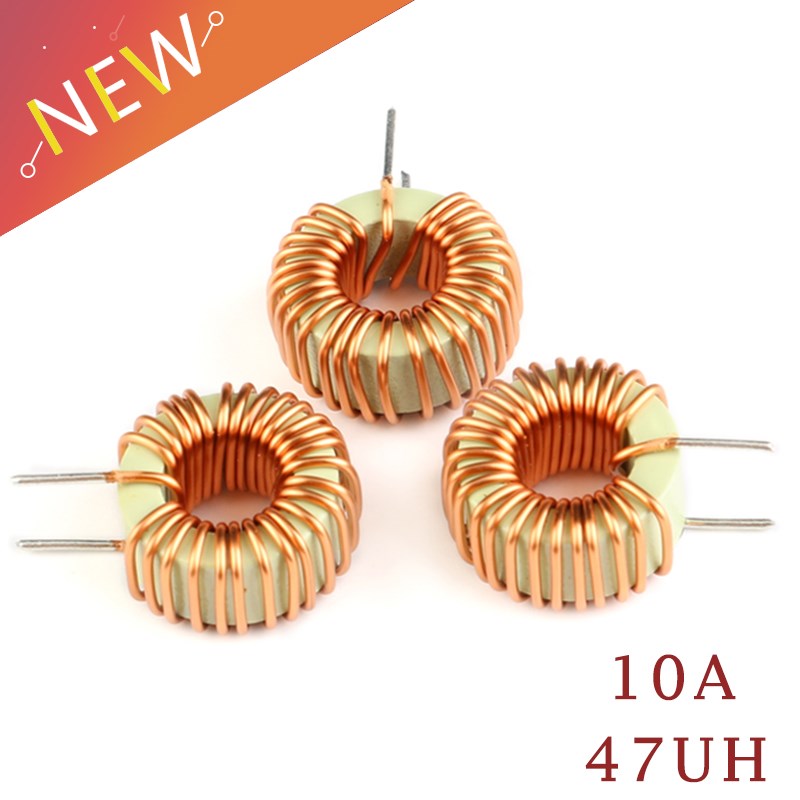 10pcs Toroid Inductor 10A Winding Magnetic Inductance 47uH 鲜花速递/花卉仿真/绿植园艺 花艺材料 原图主图