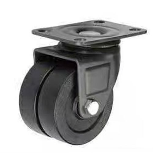 02怡合达低重心脚轮双轮型CFL01-D40/D50/D63/D75 固定 CFK01-75