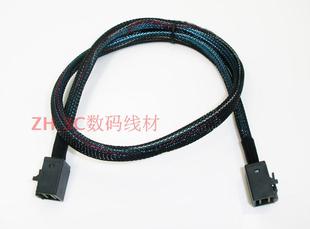 SAS 速发直销全新MINI SFF 8643转SFF 8643服务器12G阵列卡数据线