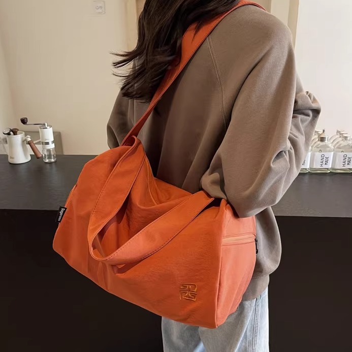 健身包小号运动斜挎短途旅行包女轻便小挎包手提行李W袋大容量女