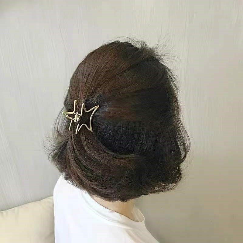 新品过渡期神器短发尴尬发夹女后脑勺夹头发的夹子2023新款抓夹鲨