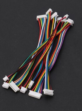 10pcs JST 1.25mm 2P/3P/4P/5P/6P/7P/8P/9P/10Pin Double End C