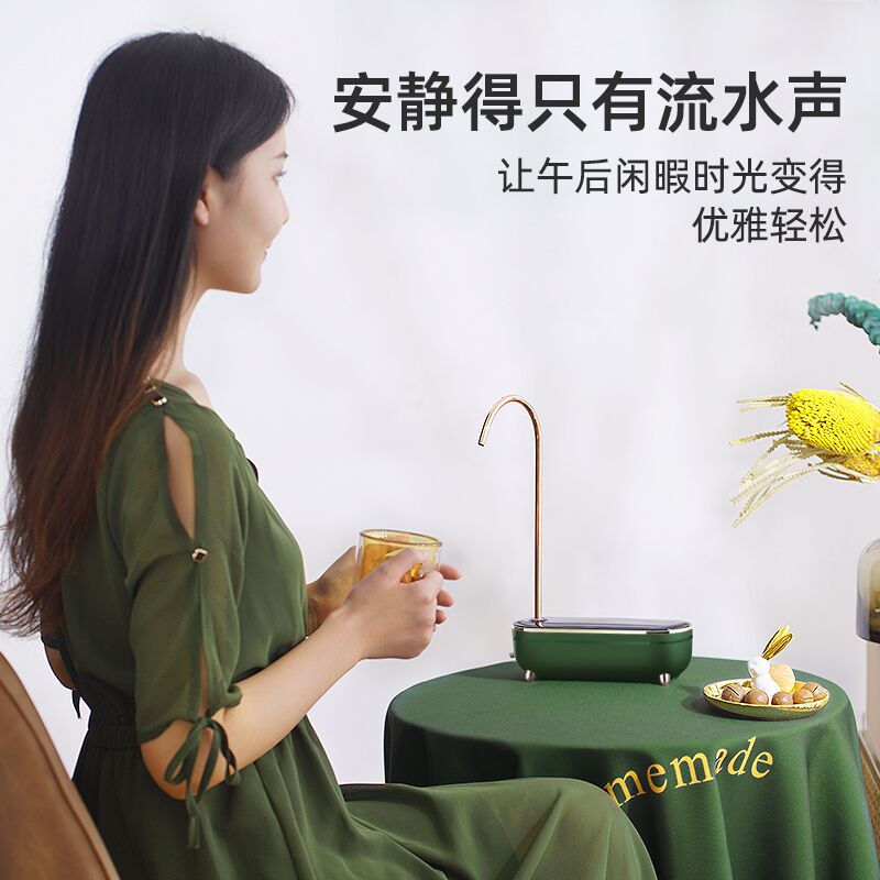 饮水压水机电动桶装纯净水无z线抽水器家用自动矿泉吸出取水泵