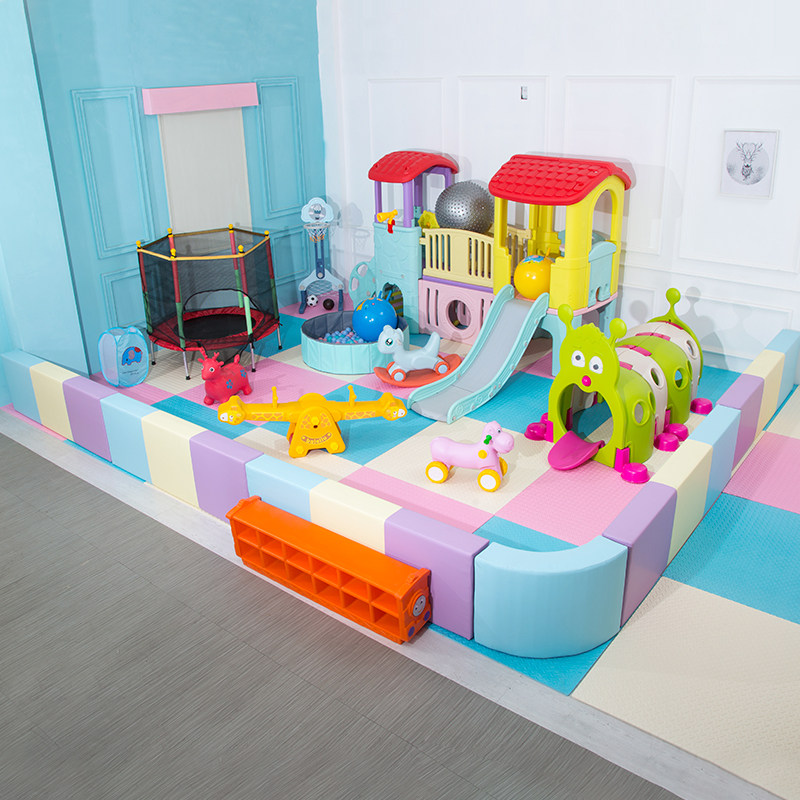 4S店滑家庭区秋千家用滑梯宝宝滑梯游乐场游乐园室内设备组合儿童