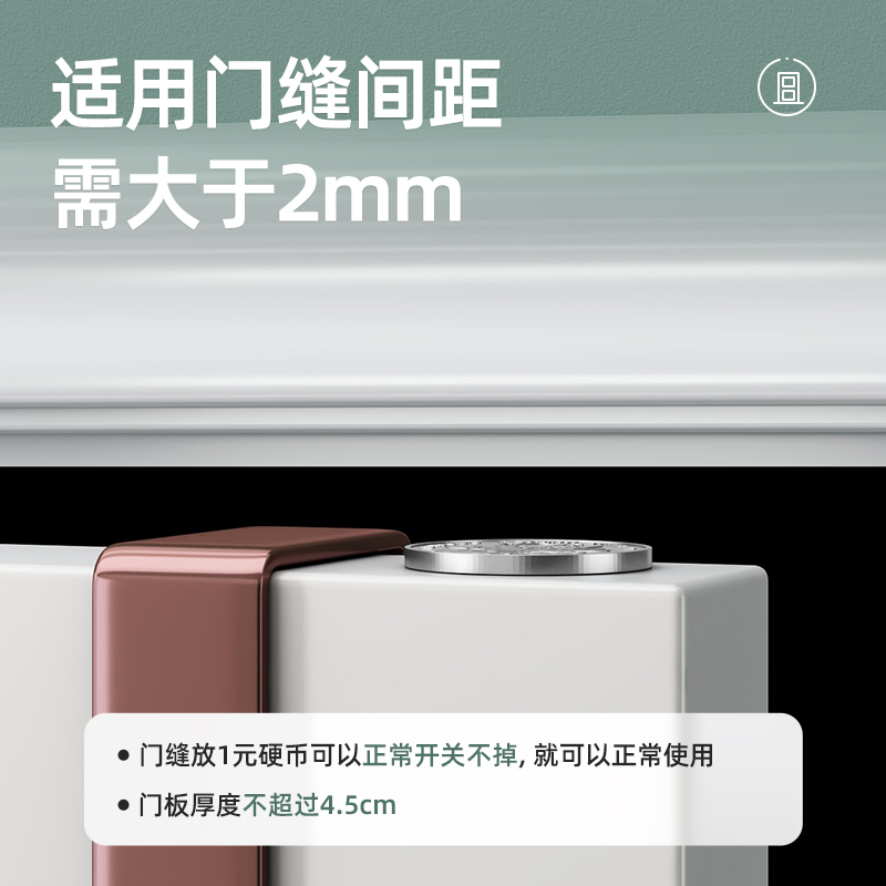 门后挂钩神d器挂衣架置物门上背式挂架免打孔卧室宿舍衣服帽子收