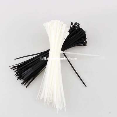 极速3x200mm nylon plastic cable ties zip fasten wire wrap st