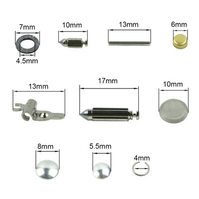 Carb Carburetor Diaphragm Gasket Needle Repair Kit For Walbr