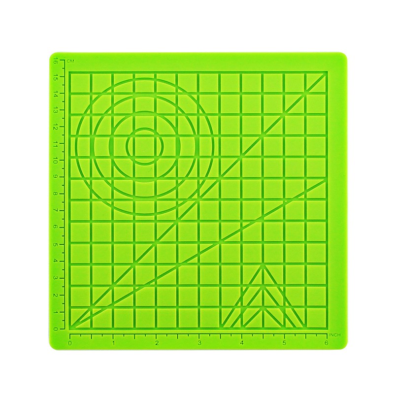 现货跨境3D打印笔硅胶垫创意临摹画板基础图形绘画高温硅胶儿童画