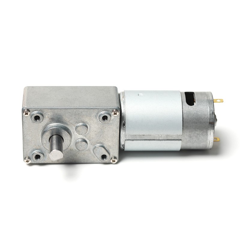 5840-555永磁有刷直流减速电机1C2V24V涡轮蜗杆低速可调大扭力自