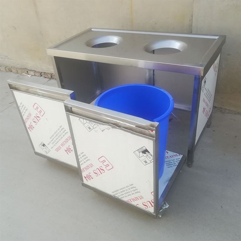 新款不锈钢餐厅食堂酒店剩菜饭厨余垃圾餐盘碗分类泔水收集残柜台,商业/办公家具,餐盘收集车,淘宝优惠券,粉丝福利购,淘宝优惠卷