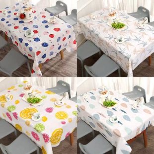 Rectangular Mat Dustproof Table Cloth Ins Tablecloth 新品