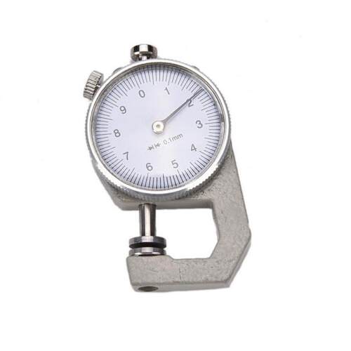 热销0-10mm Dial Thickness Gauge Leather Paper Thickness Mete