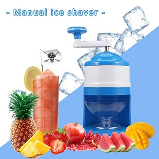 Household Easy Ice Shaver Crusher Handheld Snow Manual Crush