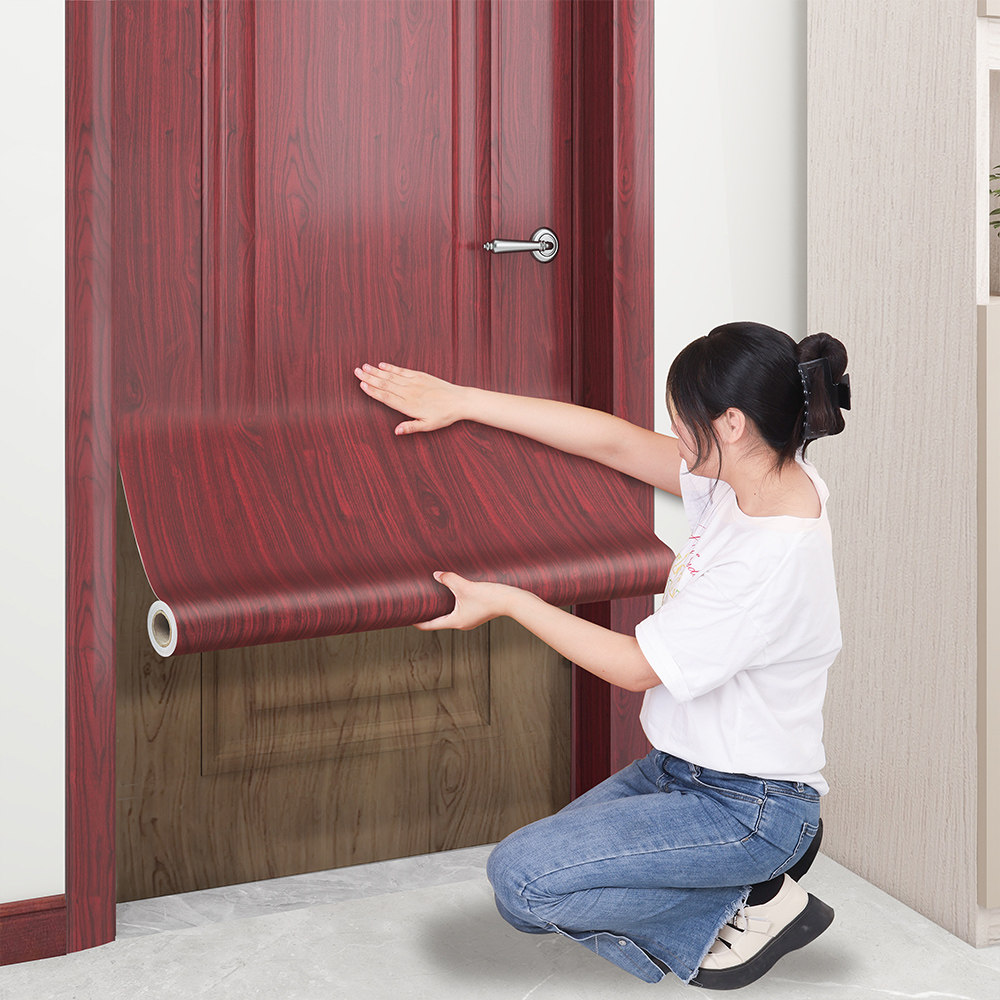 门贴纸木门翻新自粘防水防潮旧门遮丑木纹壁纸门框包边门改色新品,家居饰品,门贴,淘宝优惠券,粉丝福利购,淘宝优惠卷