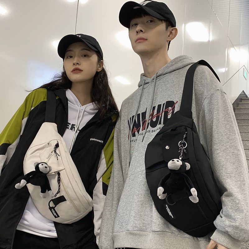 胸包男士工装单肩包包2024新款大容量腰包背包骑行百搭帆布斜挎包,箱包皮具/热销女包/男包,男士包袋,淘宝优惠券,粉丝福利购,淘宝优惠卷