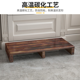实木脚踏凳脚踏板沙发台阶凳可定A制办公室厨房防滑脚踩垫增高凳