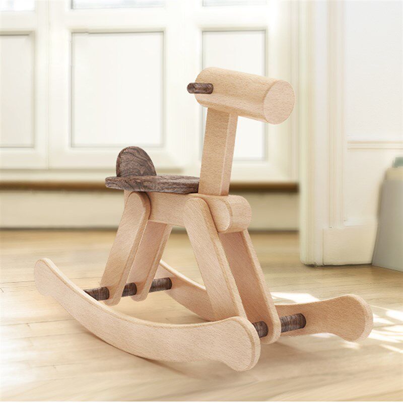 牙牙出品 全实木木制木马婴儿童宝宝摇马周岁礼物玩具摇椅1-6周岁,玩具/童车/益智/积木/模型,摇马/摇摇车/蹦蹦车,淘宝优惠券,粉丝福利购,淘宝优惠卷
