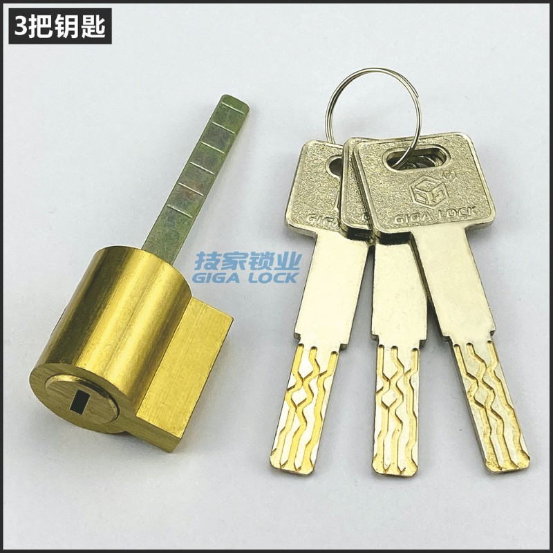 适用皇鼎锁芯智能锁指纹锁头Roalwand密码电子门锁带尾巴C级锁芯