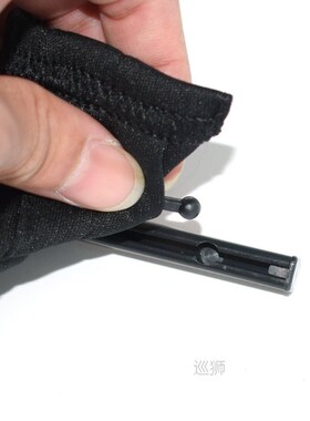 50cm 60cm 70cm Aluminum Plastic rails for Car Window Curtian