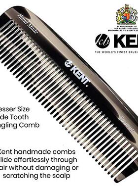 现货Kent 12T All Coarse Hair Detangling CombO Wide Teeth Poc