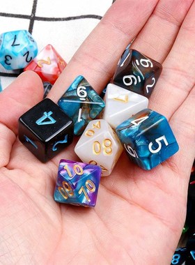 7 Color 105 Pcs Multi sied Polyhedral Dice Set DND RPG MTG