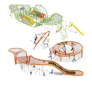 户外儿童攀爬网幼儿园爬网公园小区幼儿园室内外攀爬滑梯儿童设施