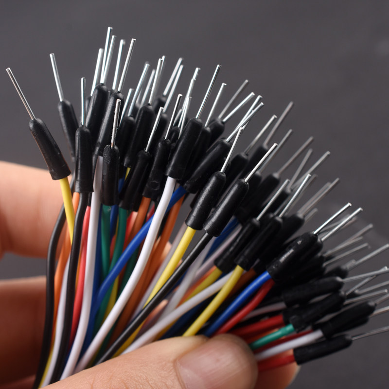 面包板实验套件连接线/面包线 连接导线 转接线 一扎65根跳线