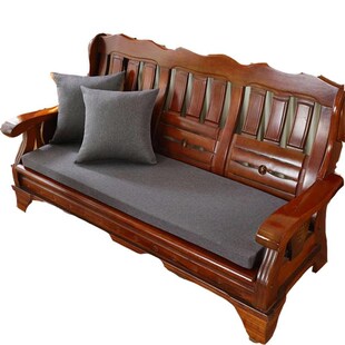 木制沙发坐垫老款木沙发垫沙发套罩简约大气老旧款木沙发坐垫防