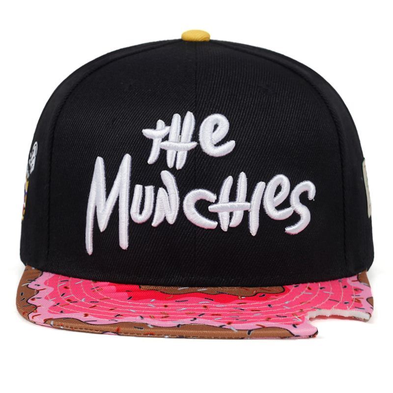 速发推荐New THe MUNCHies embroidered baseball cap fashion hi