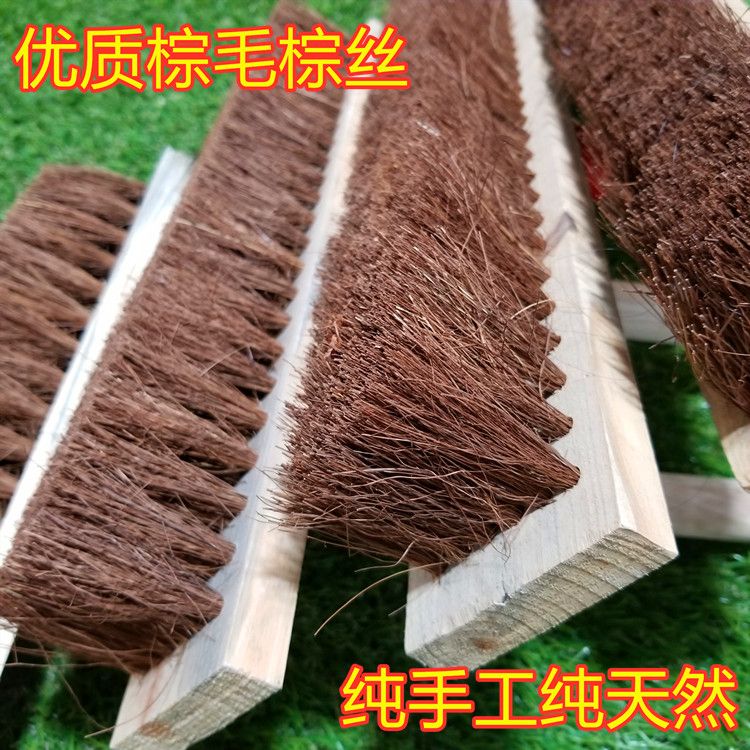 长把刷子卫生间厨房打扫刷尼龙硬毛清洁地板砖刷实V木仿鬃软毛家