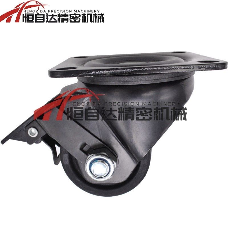 怡合达低重心脚轮CLB06/CEL31/CEL41-D50/D65/D75-N万向带刹车轮