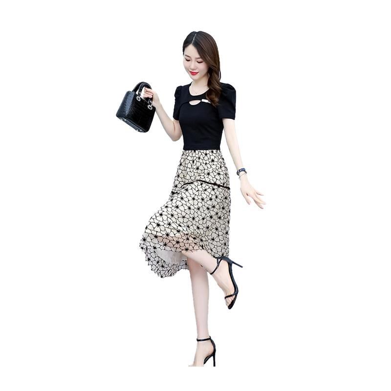 洋气连衣裙漂亮女装2024年新款夏季中长款气质黑色高级感印花裙子,孕妇装/孕产妇用品/营养,家居服套装,淘宝优惠券,粉丝福利购,淘宝优惠卷