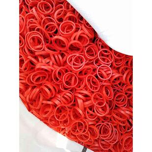 菜捆绑皮筋橡皮筋橡皮圈红色菜邮红色加宽包蔬菜用绑橡皮筋