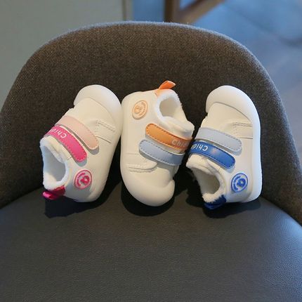 冬季男童宝宝棉鞋二棉冬款保暖加绒女防滑防水婴儿鞋子软底学步鞋