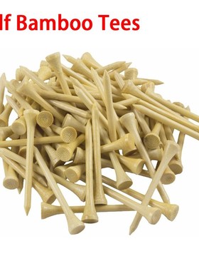 100pcs/bag GOG Approved Professional Bamboo Golf Tees 2 3/4