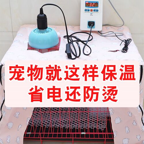 宠物暖风机保温灯养殖芦丁鸡取暖器蜜袋鼯鹦鹉温控加温加热保暖灯