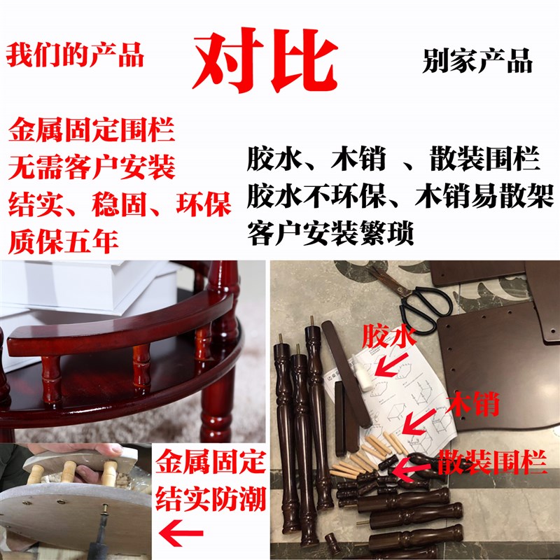 花架圆形实木茶麻将机边茶几置物架电话架饮水机架桌边几沙发角几