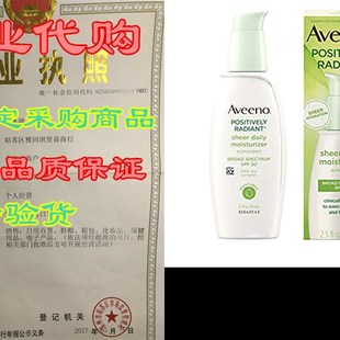 Radiant 速发Aveeno Lotio Positively Daily Moisturizing Sheer