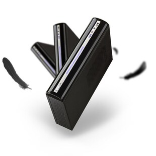 E.mini 2007C Vertical Mini ITX Case With Fan SB Audio HDD SA