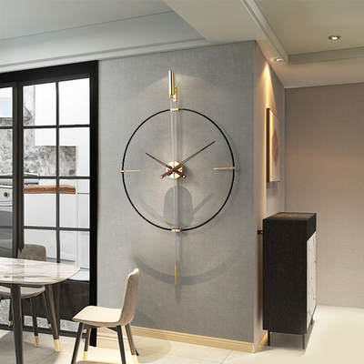 现代2023新款钟表轻奢创意高级感装饰极简挂钟客厅简约挂墙上时钟