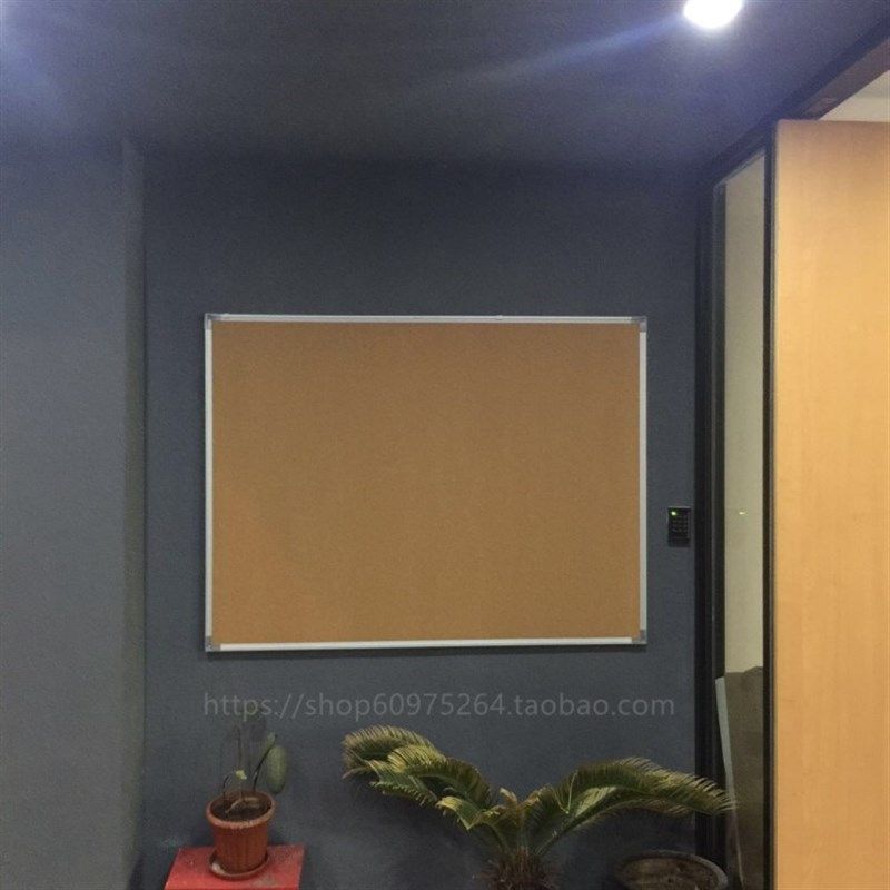 铝框大号软木板留言板100*200CM背景墙照片墙 宣传栏告示板可定制