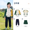 小学生校服园动装 短袖 班服夏季 今年流行幼儿运园服春秋款 套装 棒球