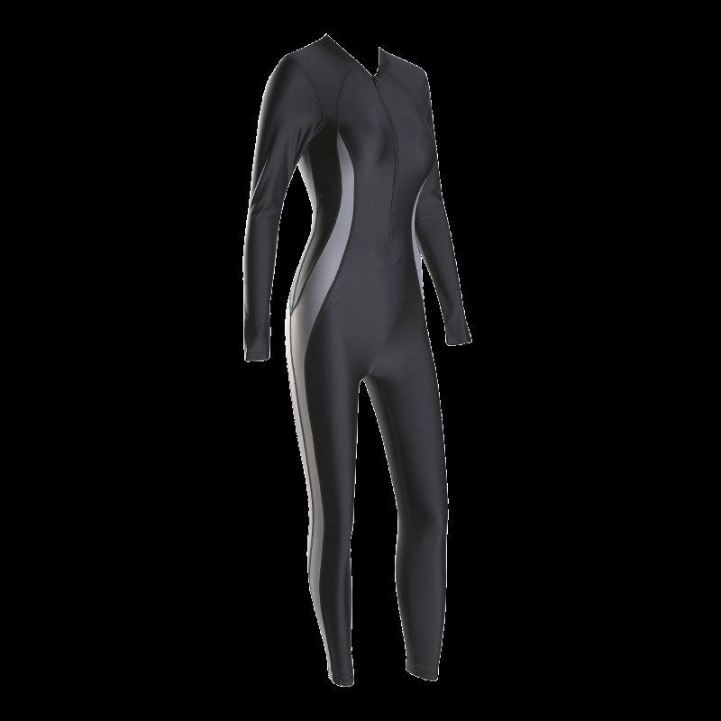 泳衣女连体高领长袖长裤潜水服显瘦遮肚保守沙滩冲浪训练成人