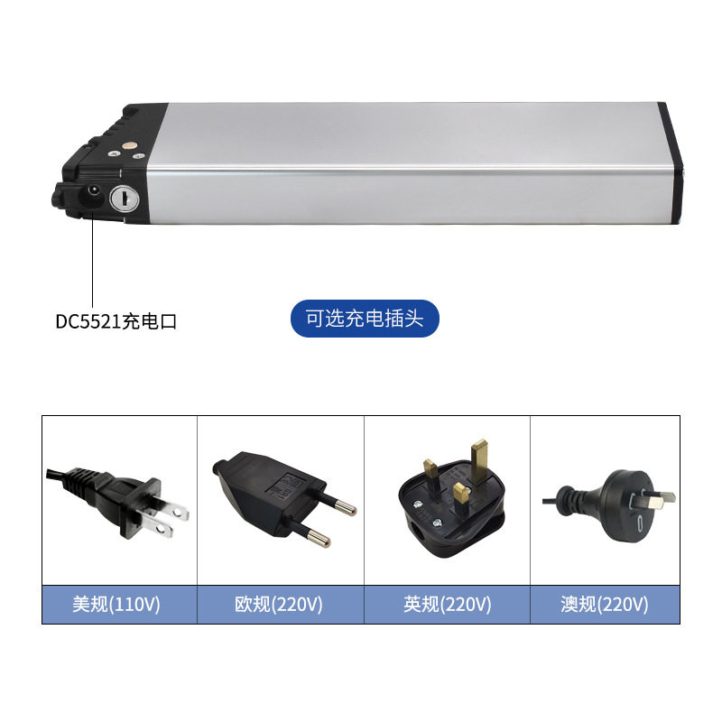 折叠动车锂池6V0ah瓶哥得圣正步48V内置铝管款锂池6V