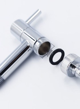 71628洗衣机水龙头专用四分全自动滚筒铜水嘴4分卡扣6分螺纹接口